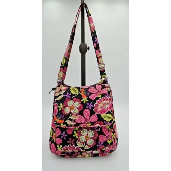 Vera Bradley 4 Compartment Bag Pirouette Pink Pattern - Picture 1 of 4